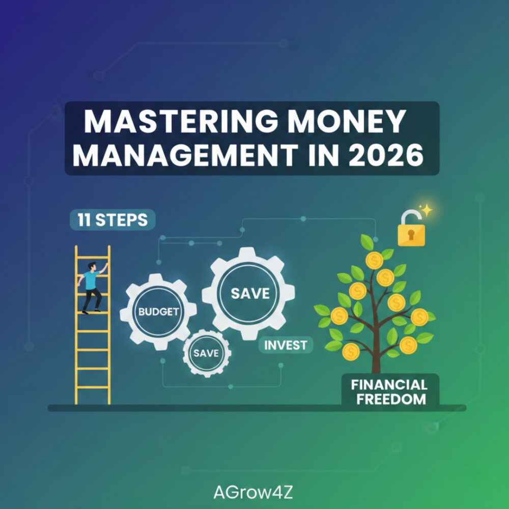 Mastering Money Management 2026 steps: Budget, Save, Invest for Financial Freedom.